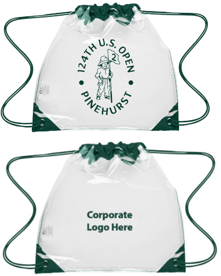 Clear Drawstring Bag (5 Colors) USGA Corporate Merchandise