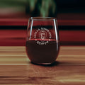 Sterling Cut Glass - U.S. Senior Open Stemless Wine Glass (Set of 2)