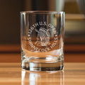 Sterling Cut Glass - U.S. Open Double Old Fashioned Glass (Set of 2)