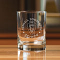 Sterling Cut Glass - U.S. Senior Open Double Old Fashioned Glass (Set of 2)