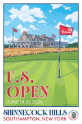 Official 2026 U.S. Open Poster - Small