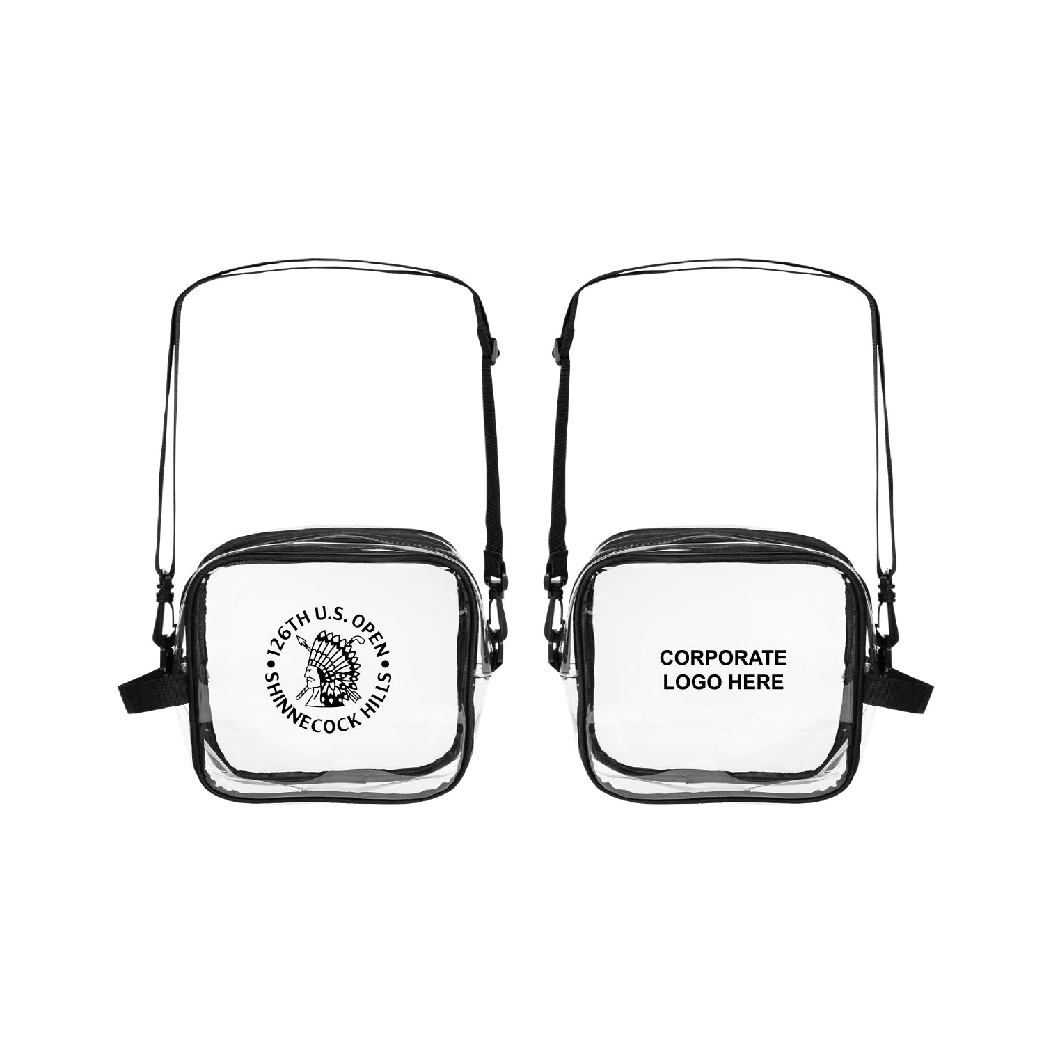 Tournament Solutions - U.S. Open Clear Crossbody Bag
