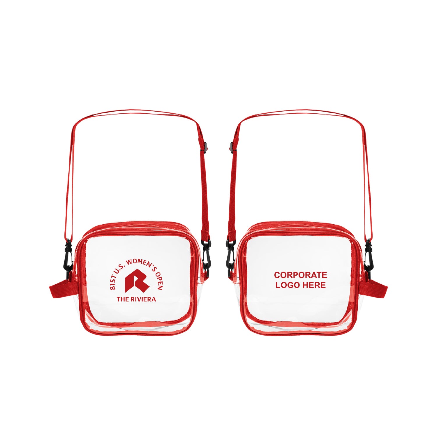 Tournament Solutions - U.S. Women's Open Clear Crossbody Bag