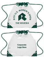 Tournament Solutions - U.S. Women's Open Clear Drawstring Bag