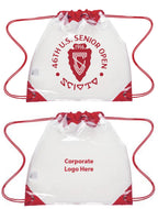 Tournament Solutions - U.S. Senior Open Clear Drawstring Bag