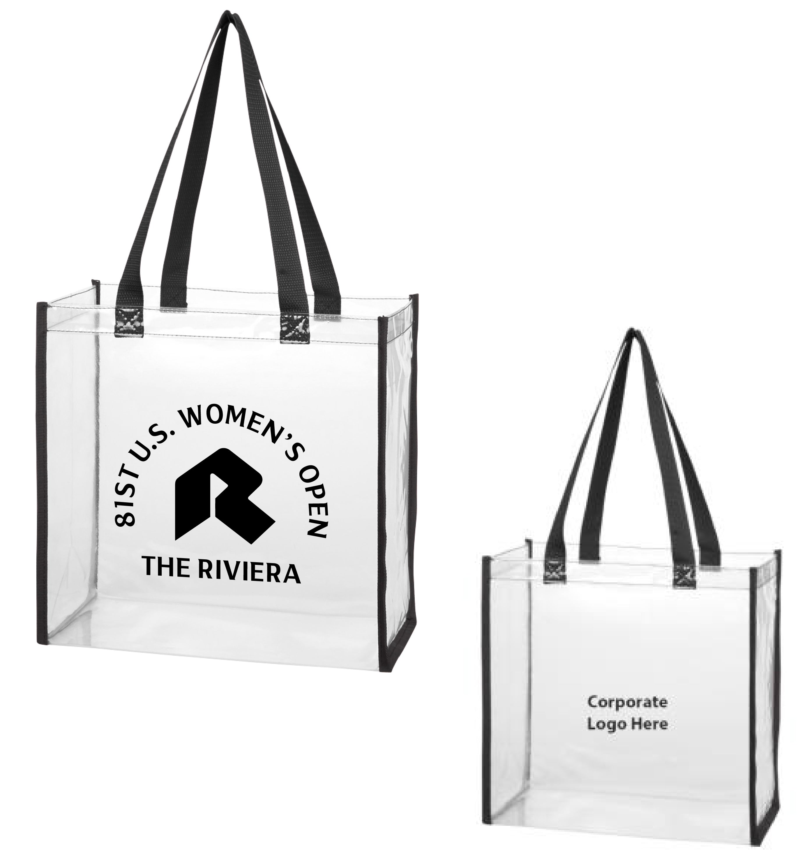 Tournament Solutions - U.S. Women's Open Clear Tote Bag