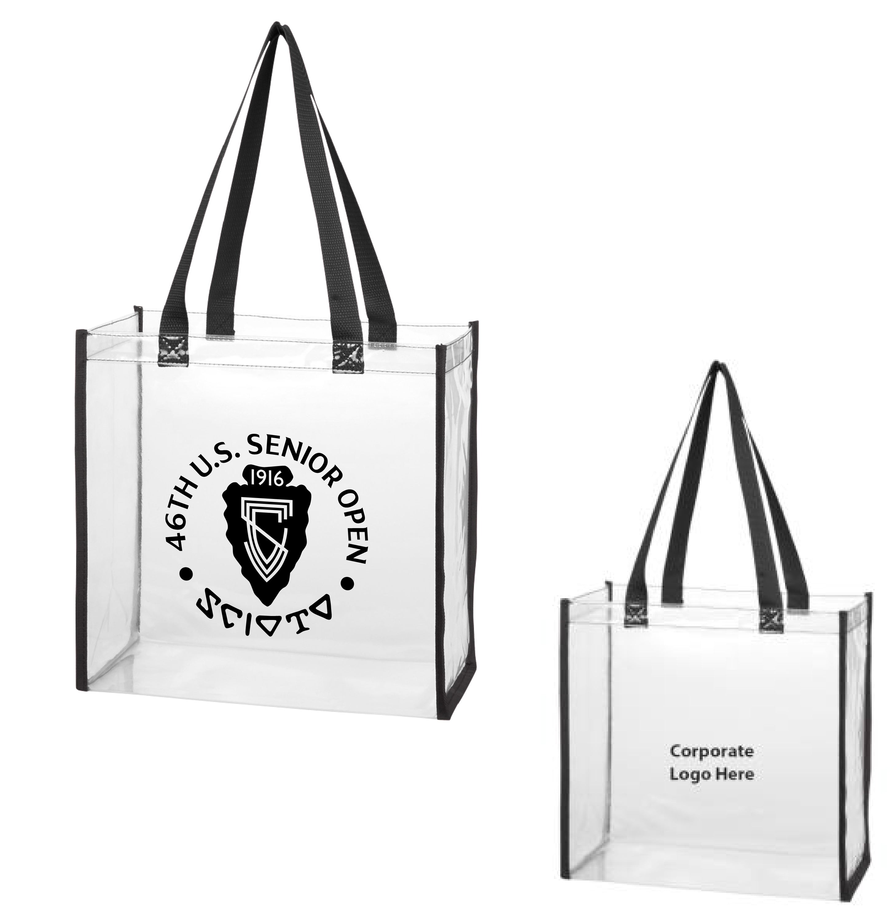 Tournament Solutions - U.S. Senior Open Clear Tote Bag