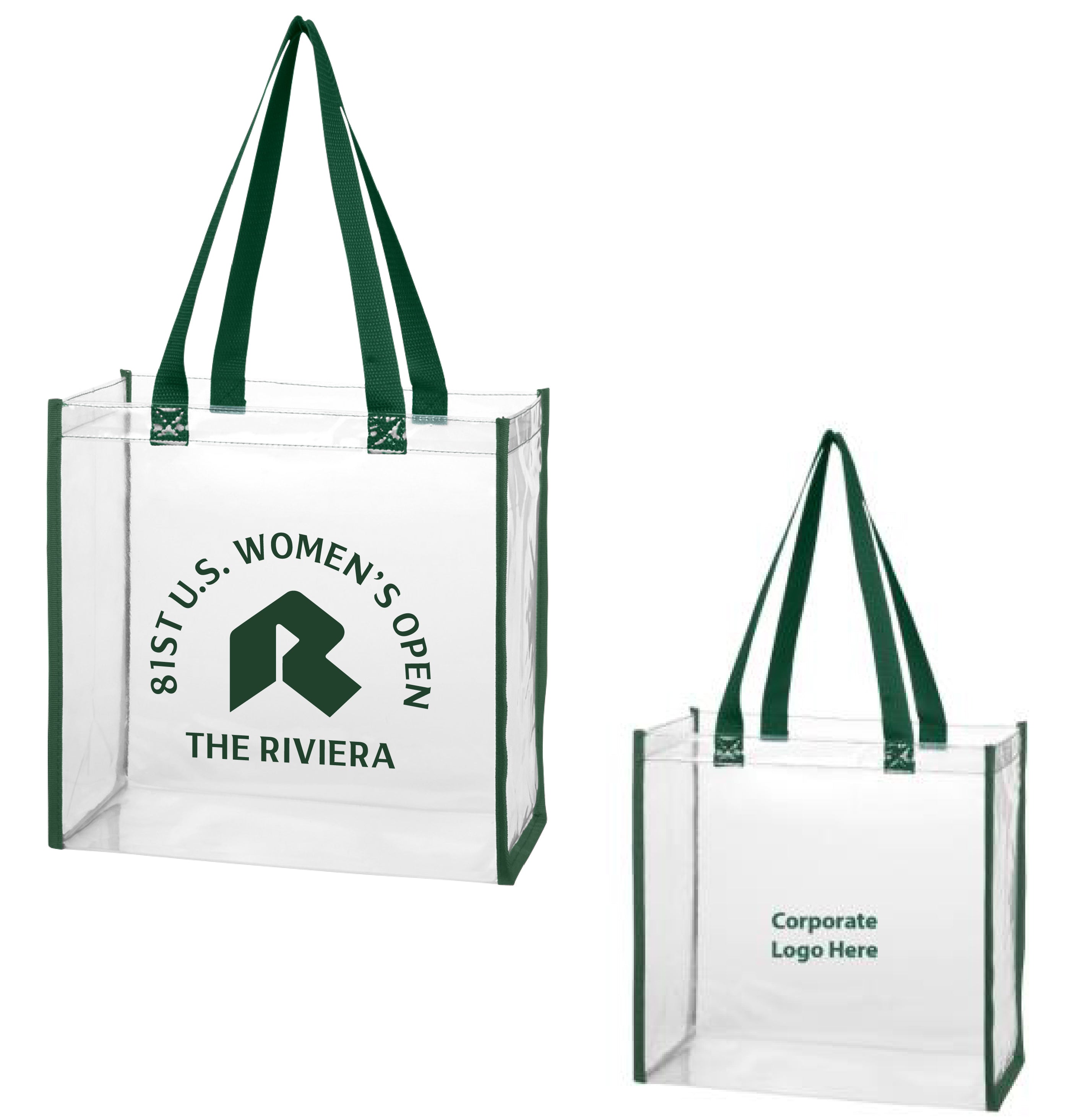 Tournament Solutions - U.S. Women's Open Clear Tote Bag