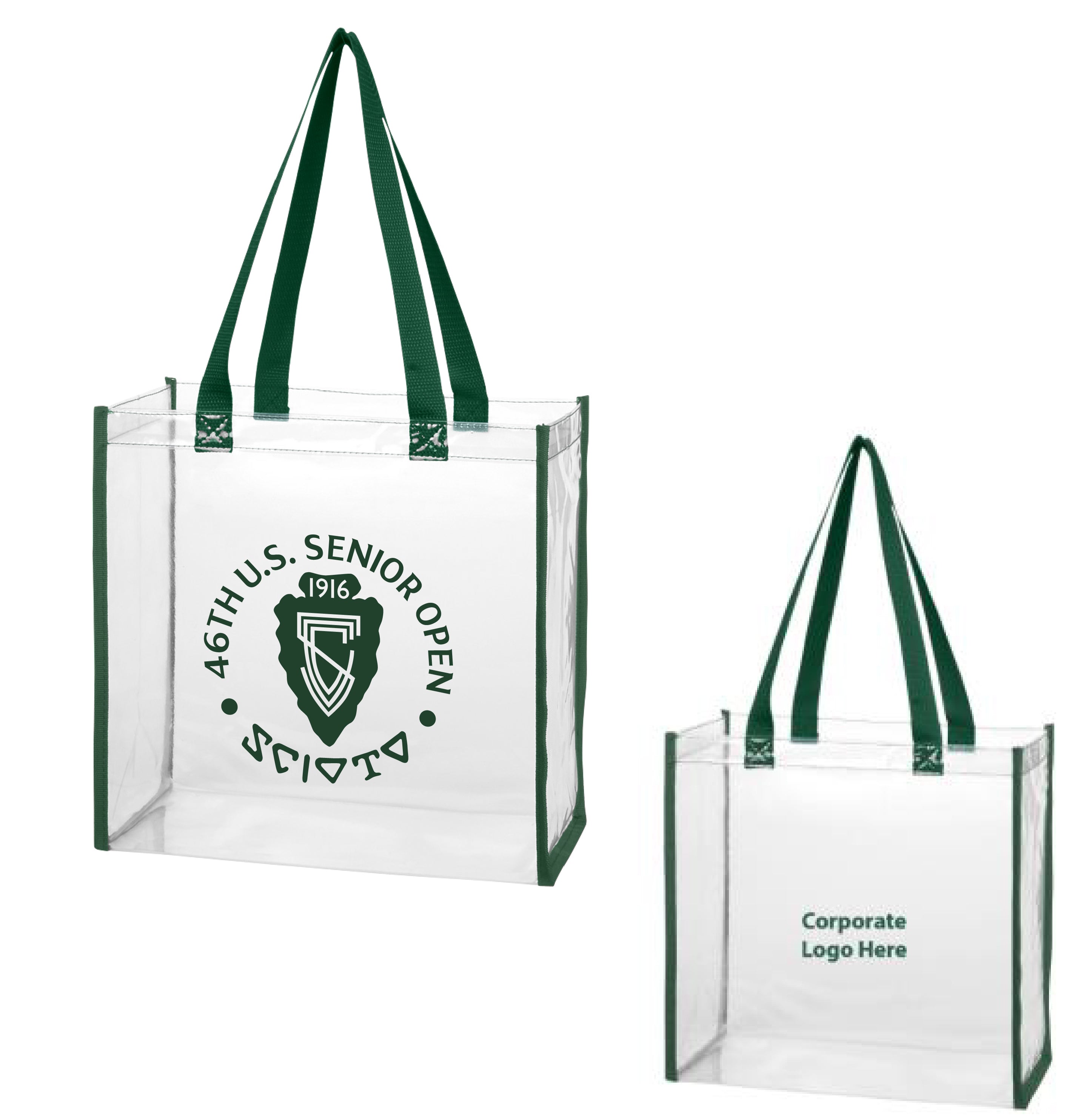 Tournament Solutions - U.S. Senior Open Clear Tote Bag