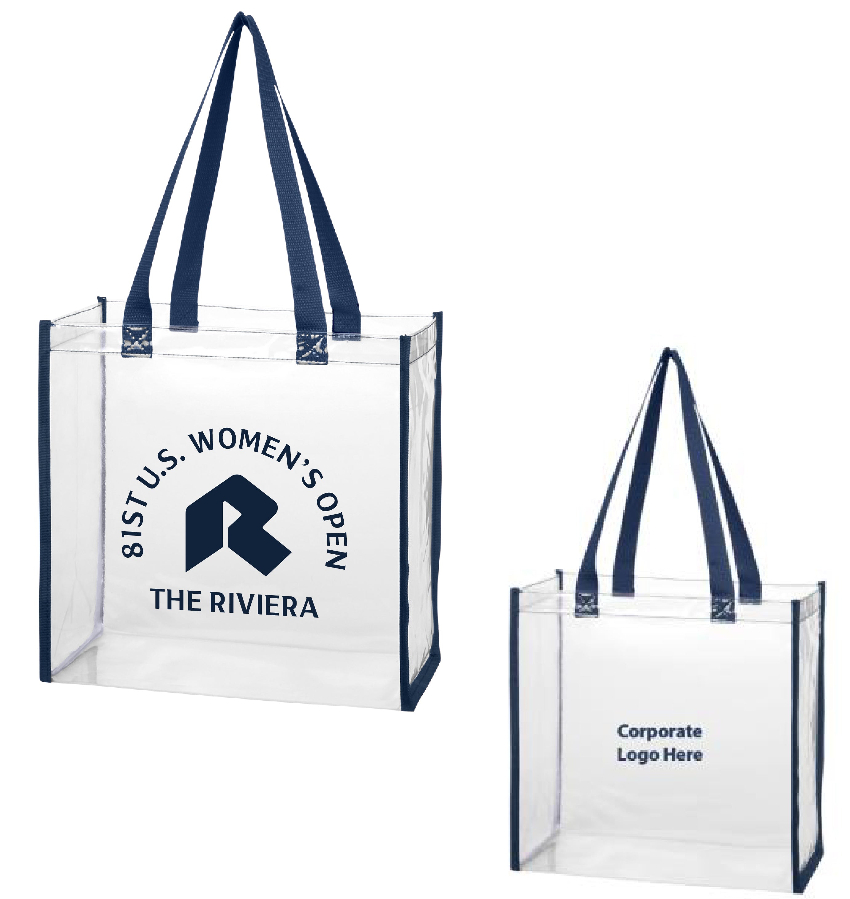 Tournament Solutions - U.S. Women's Open Clear Tote Bag