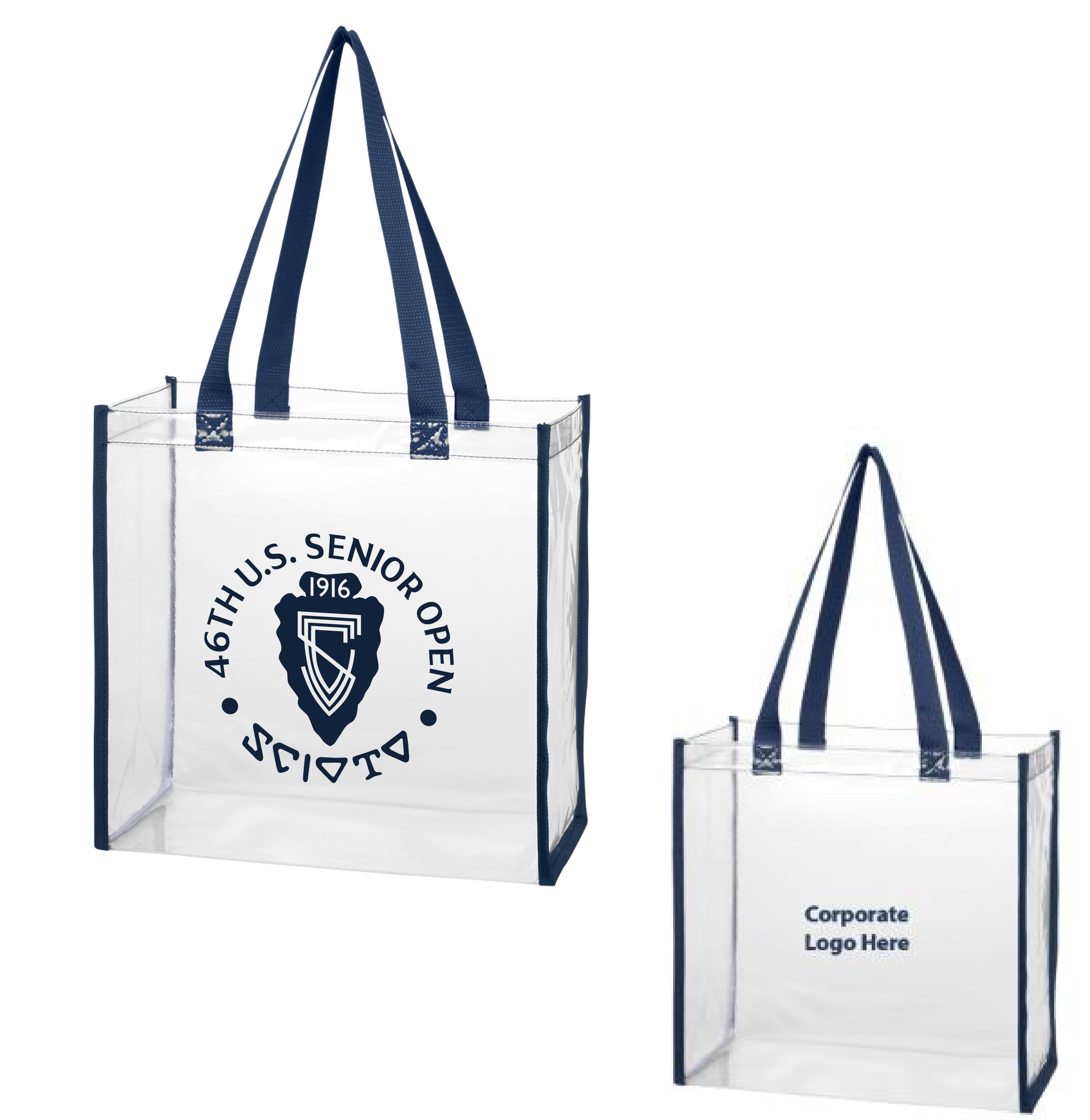 Tournament Solutions - U.S. Senior Open Clear Tote Bag