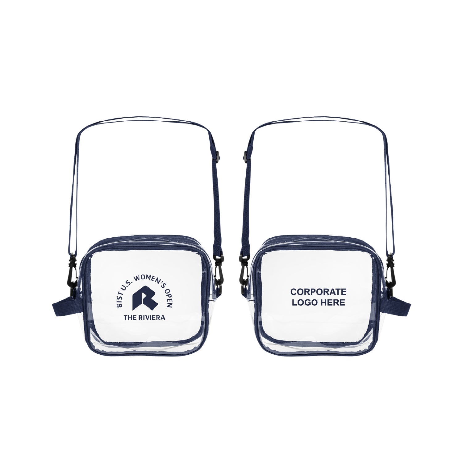 Tournament Solutions - U.S. Women's Open Clear Crossbody Bag