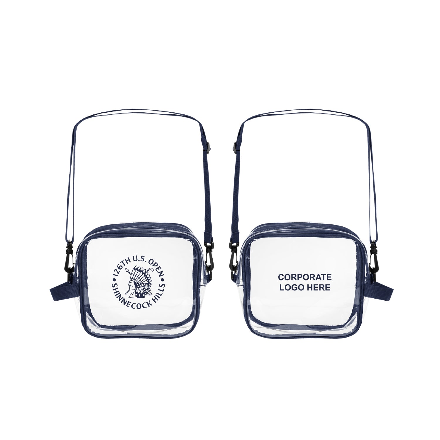 Tournament Solutions - U.S. Open Clear Crossbody Bag