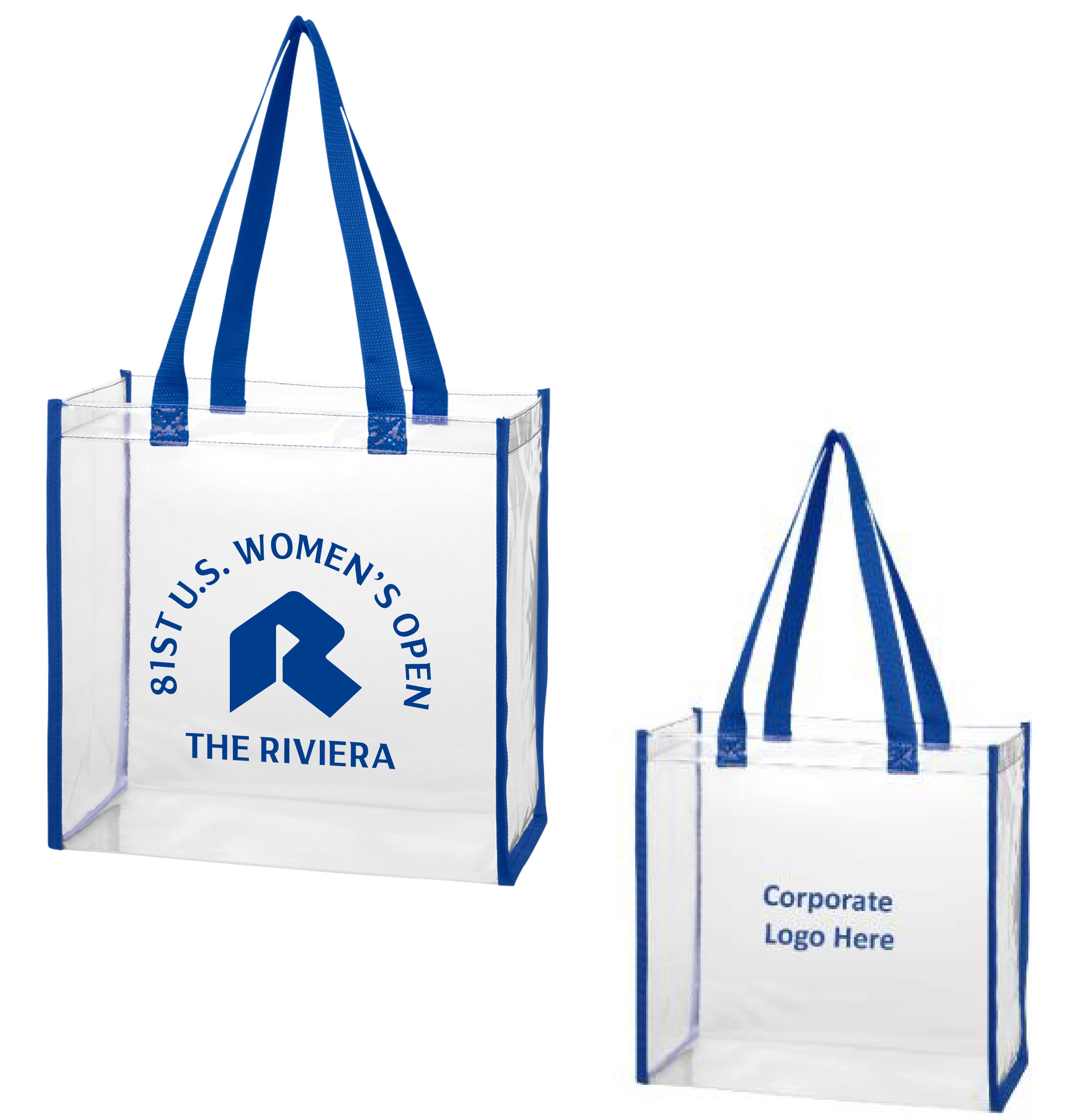 Tournament Solutions - U.S. Women's Open Clear Tote Bag