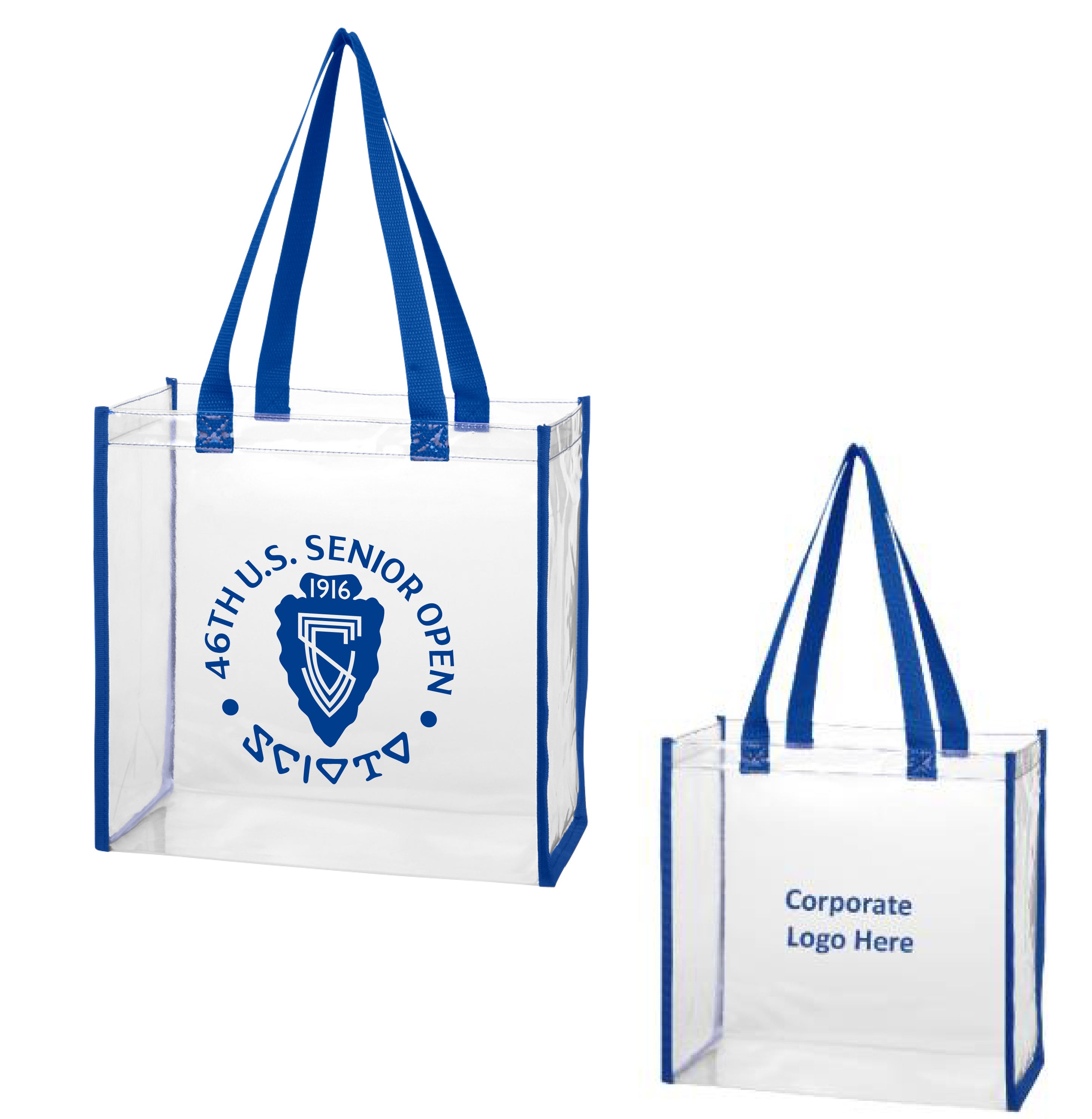 Tournament Solutions - U.S. Senior Open Clear Tote Bag