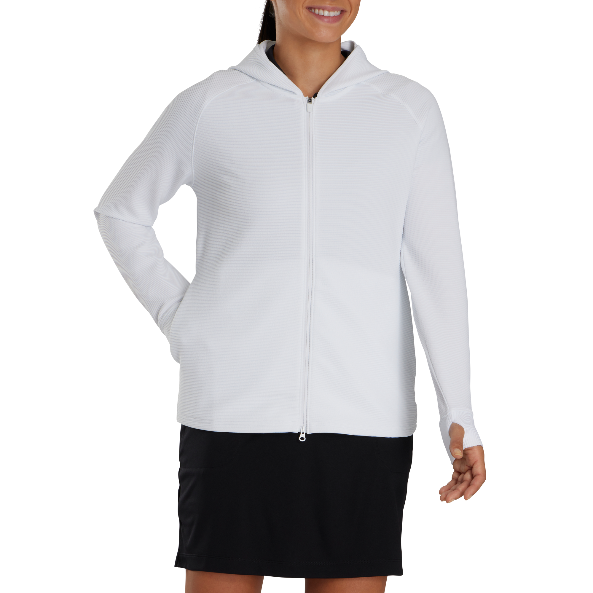 FootJoy - Women's Full-Zip Ottoman Hoodie