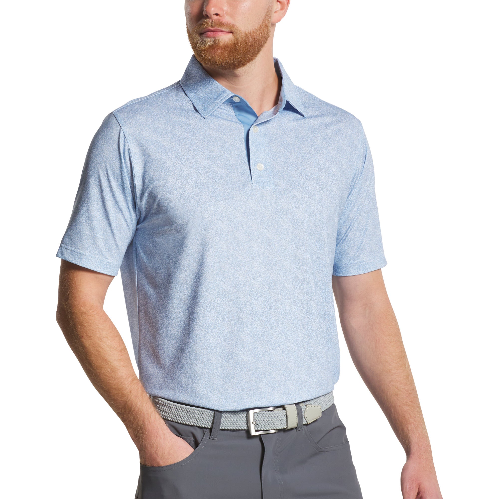 FootJoy - Men's Speckle Print Polo