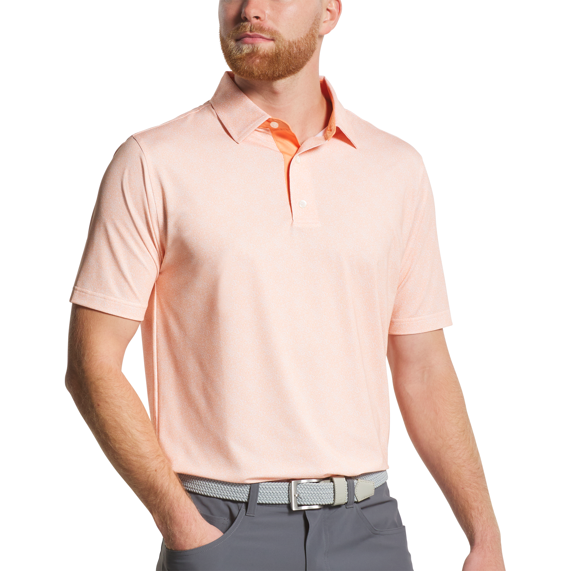 FootJoy - Men's Speckle Print Polo