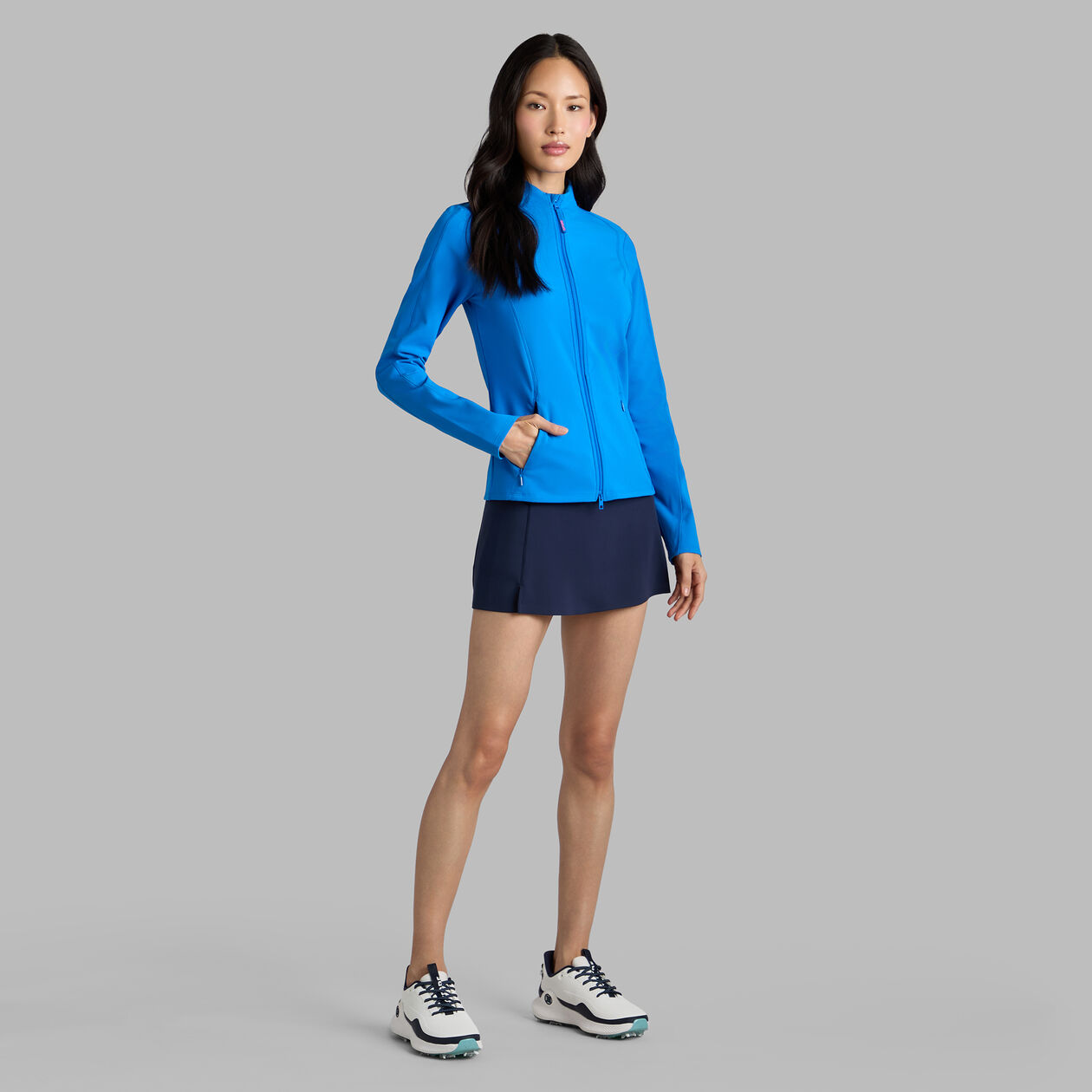 G/FORE - Women's Brushed Back Stretch Mid Layer