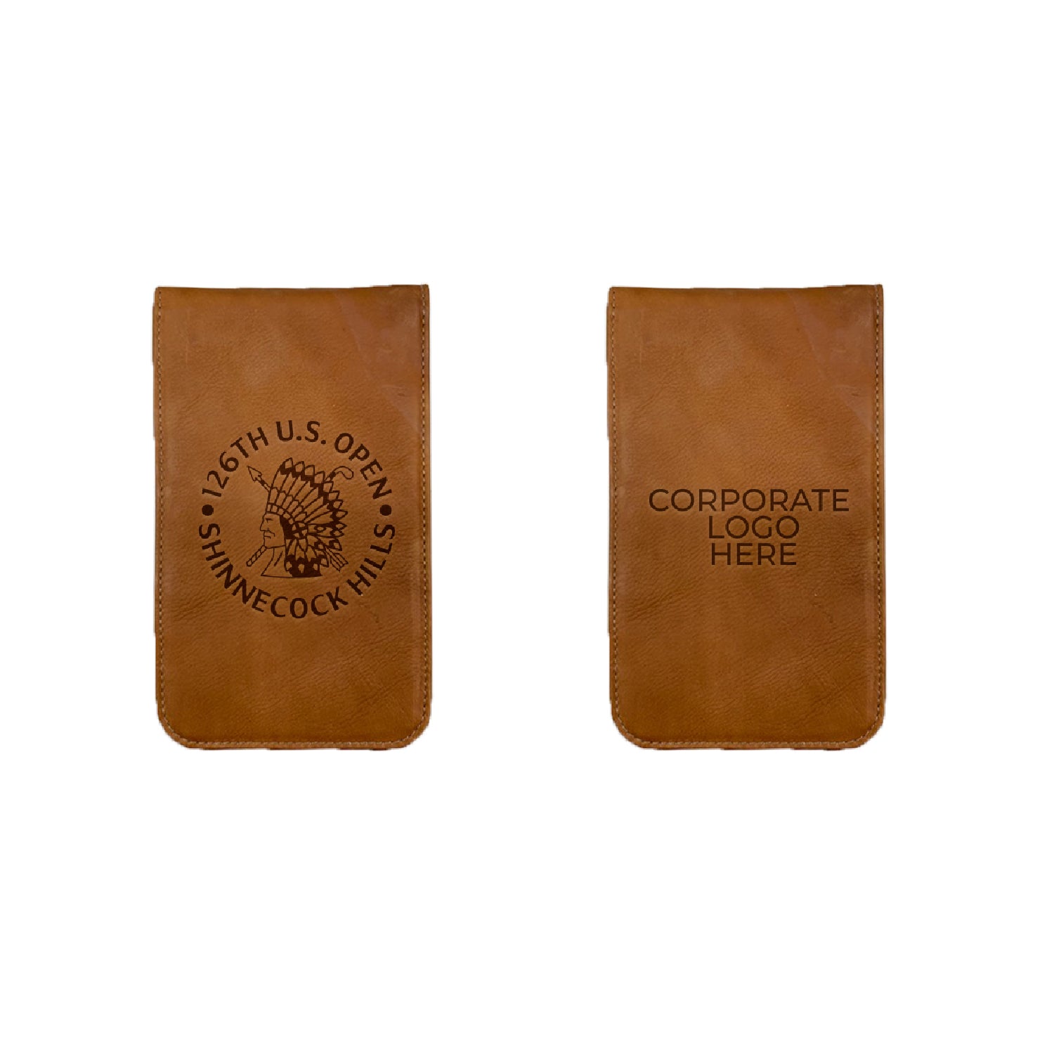 Tournament Solutions - Leather Hard Sided Scorecard Holder