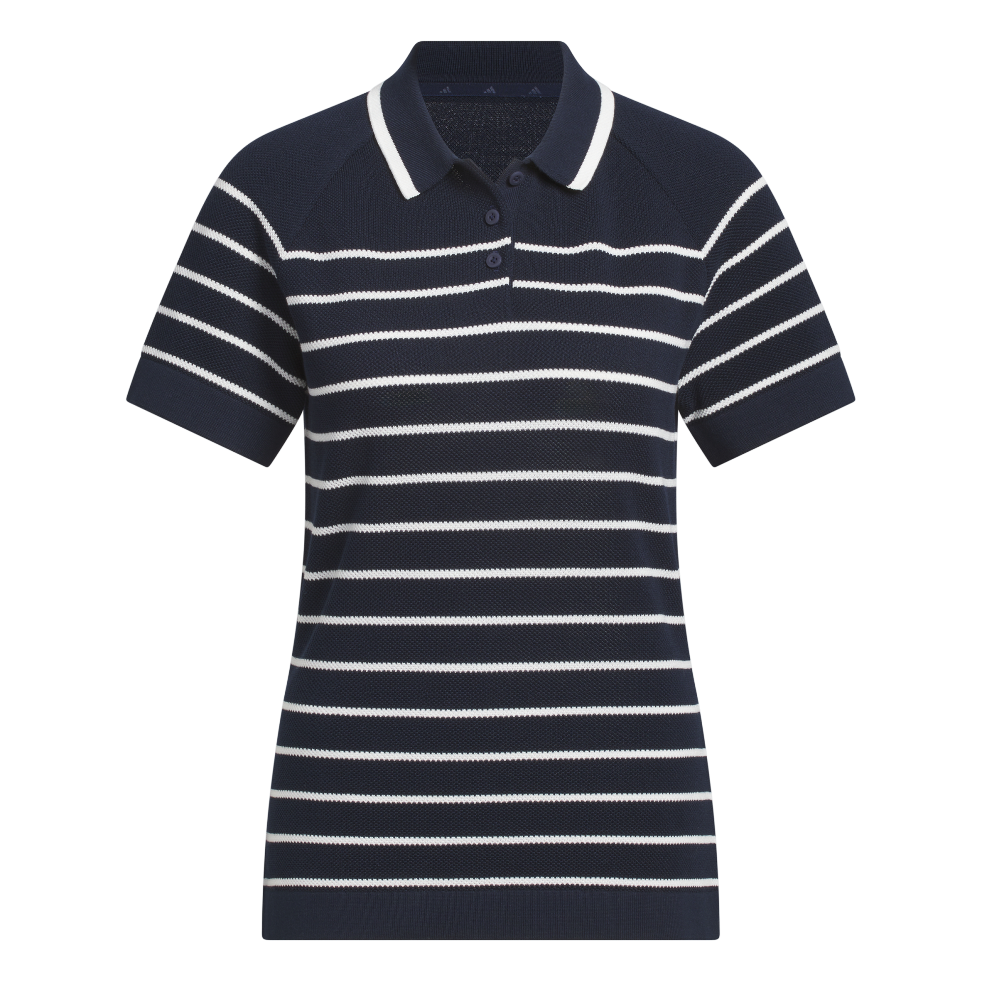 Adidas - Women's Stripe Knit Polo