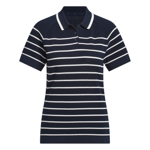 Adidas - Women's Stripe Knit Polo