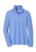 Peter Millar - Women's Keswick Long Sleeve Button Polo (Spring)