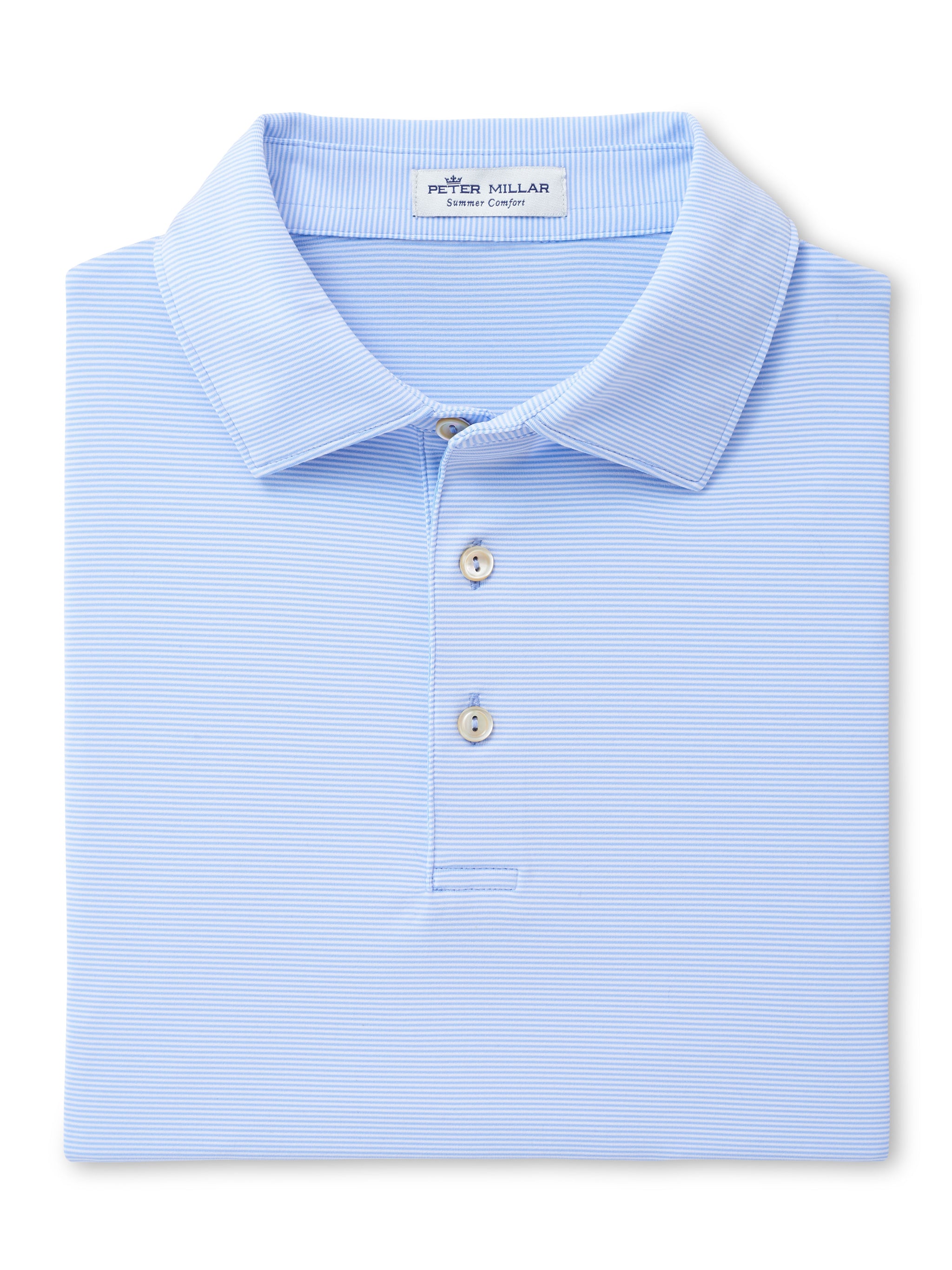 Men's Jubilee Stripe Performance Jersey Polo (4 Colors