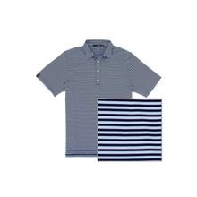 Load image into Gallery viewer, Men&#39;s Lightweight Airflow Stripe Polo (3 Colors)
