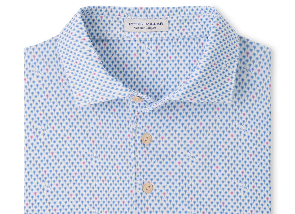 Peter Millar - Men's USA Performance Jersey Polo (Spring)