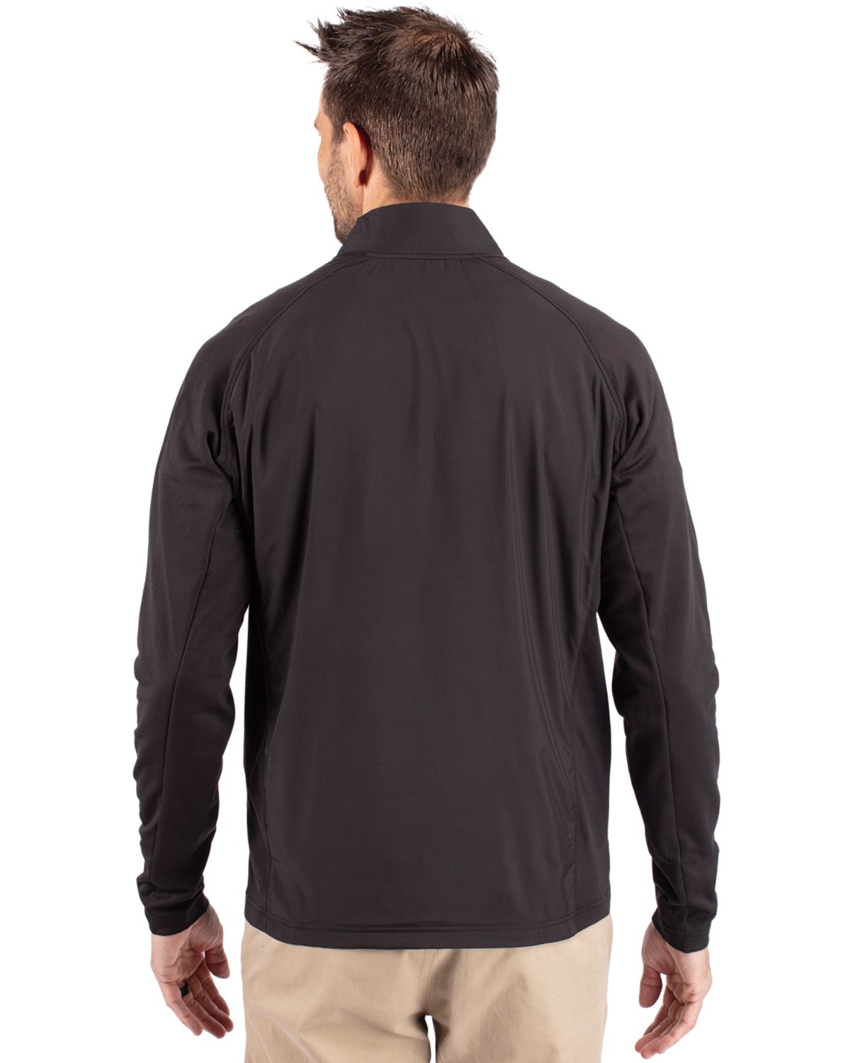 Cutter & Buck - Men's Adapt Eco Knit Full Zip Hybrid Jacket