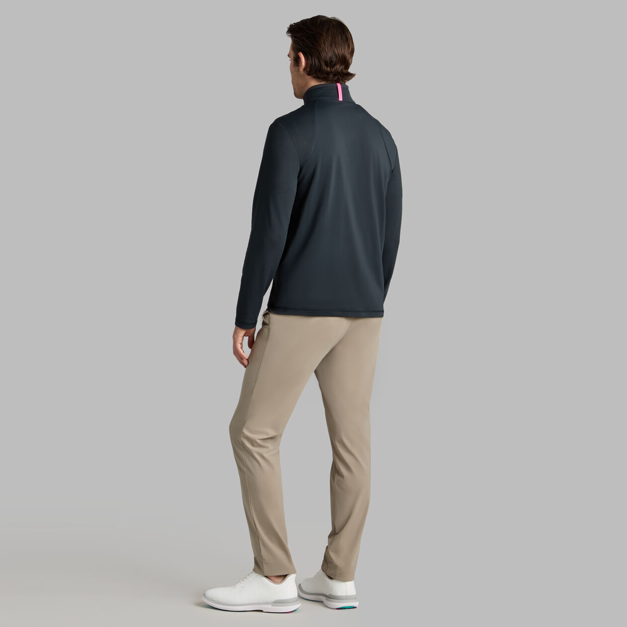 G/FORE - Men's Brushed Back Tech Terry Quarter-Zip Pullover