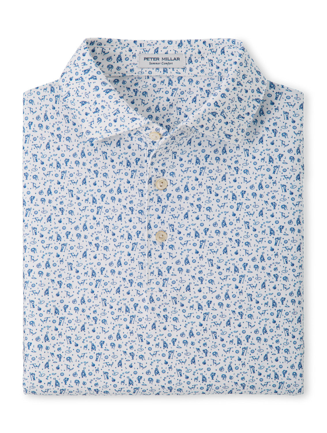 Peter Millar - Men's Hole In One Performance Jersey Polo (Spring)