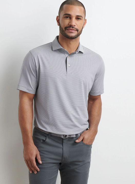Peter Millar - Men's Jubilee Stripe Performance Jersey Polo