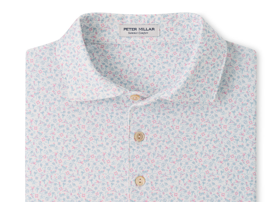 Peter Millar - Men's Latitude Performance Jersey Polo (Spring)