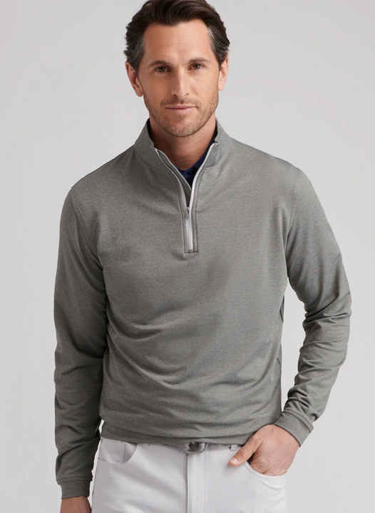 Peter Millar - Men's Perth Mélange Performance Quarter-Zip