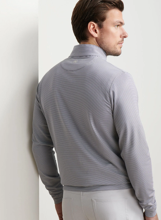 Peter Millar - Men's Perth Sugar Stripe Performance Quarter-Zip