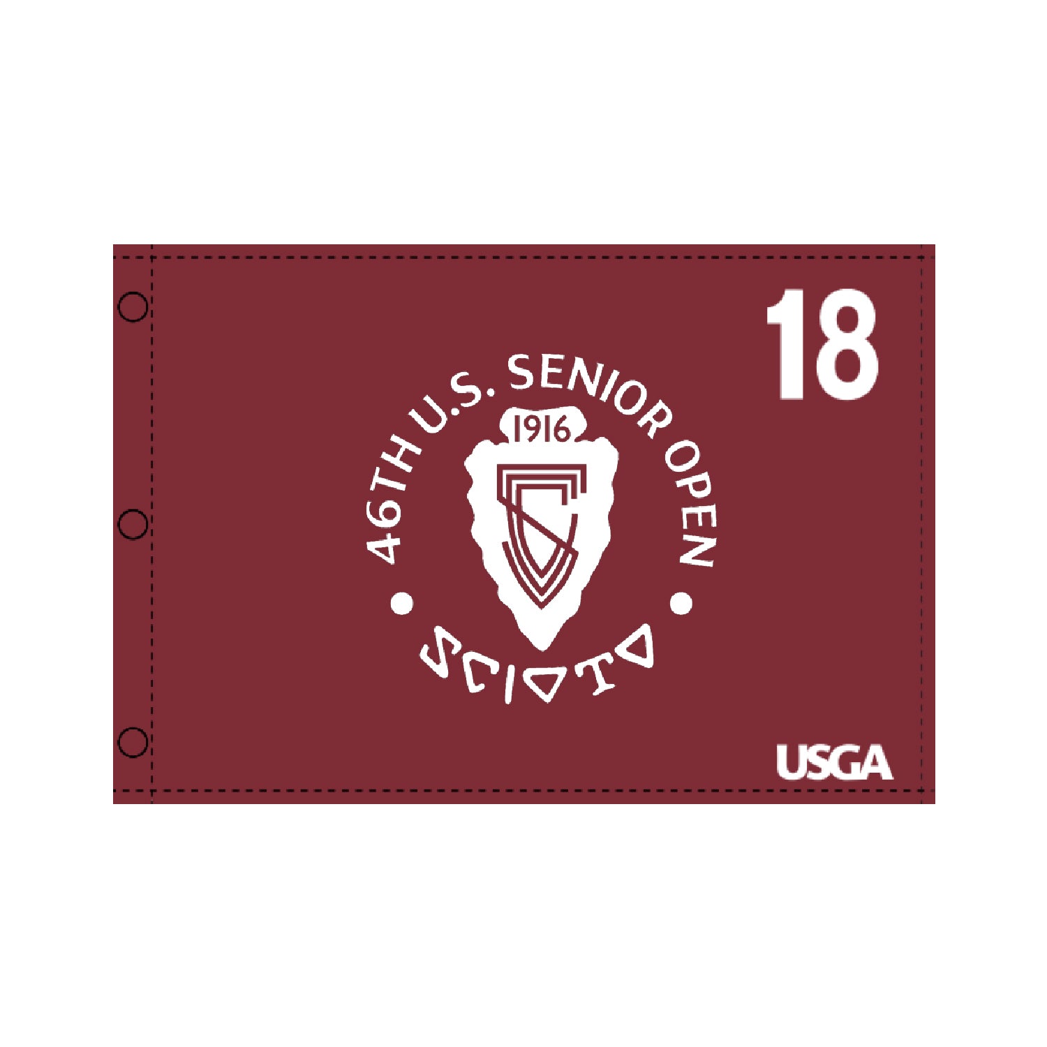 Tournament Solutions - Screened Pin Flag