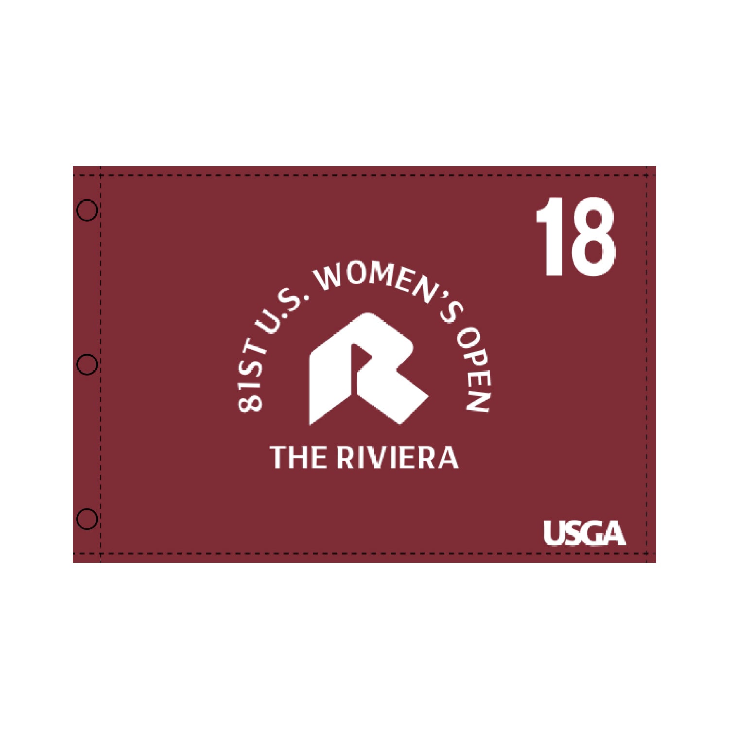 Tournament Solutions - U.S. Women's Open Screened Pin Flag