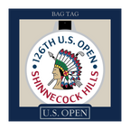 Ahead - Metal Bag Tag