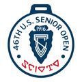 Ahead - U.S. Senior Open Rubber Bag Tag