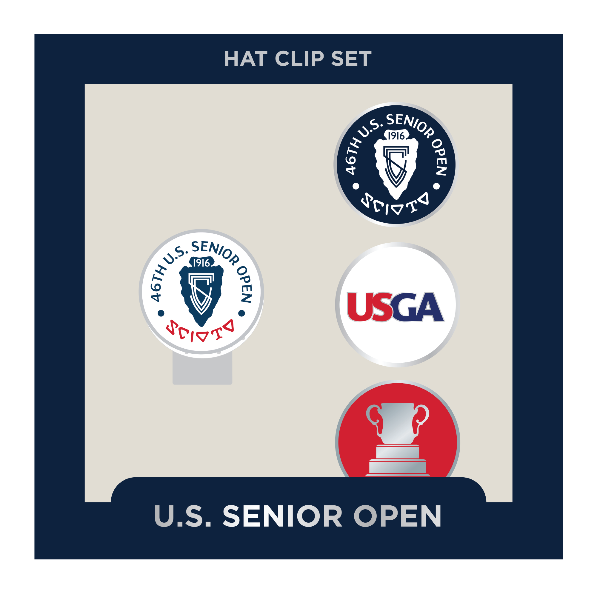 Ahead - Hat Clip Set