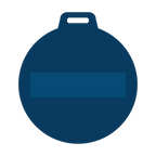 Ahead - Rubber Bag Tag