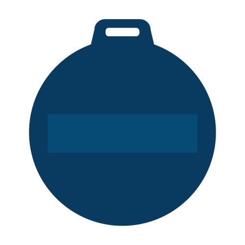 Ahead - U.S. Open Rubber Bag Tag