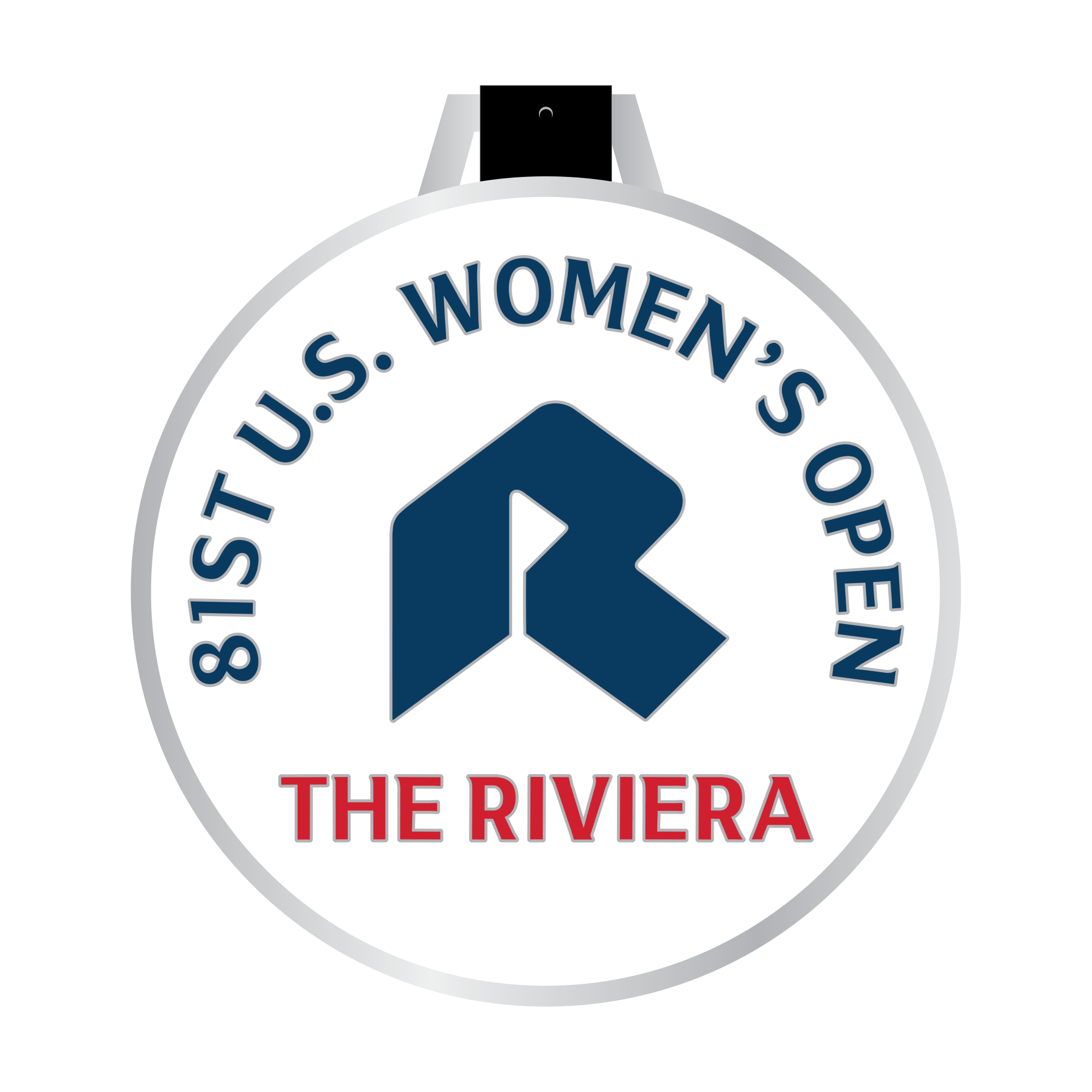 Ahead - Metal Bag Tag