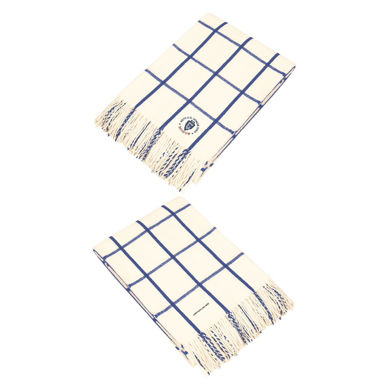 Tournament Solutions - Charleston Fringed Throw Blanket