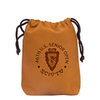 Tournament Solutions - Leather Drawstring Valuables Pouch