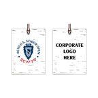 Signs By The Sea - Wooden Bag Tag