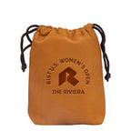 Tournament Solutions - Leather Drawstring Valuables Pouch
