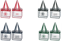 Load image into Gallery viewer, Clear Zipper Tote (4 Colors)
